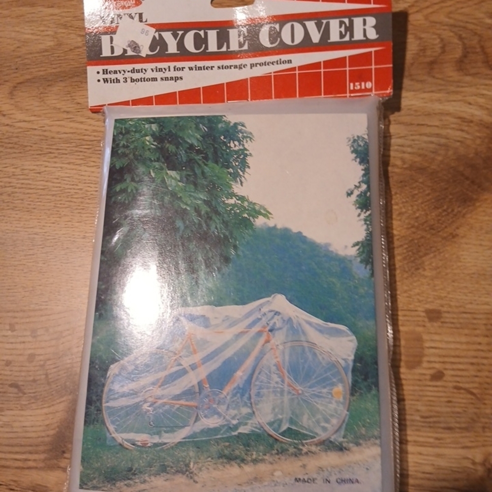 Heavy-Duty Vinyl Bicycle Cover